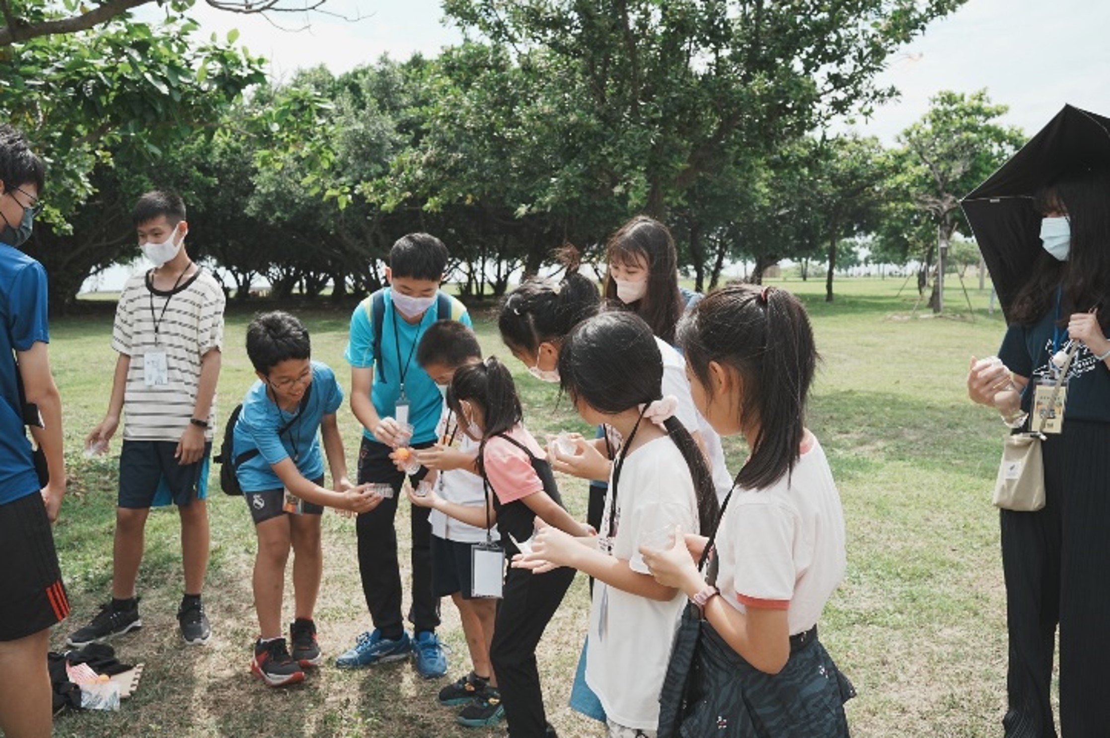 風車公園探險趣團隊導向闖關遊戲