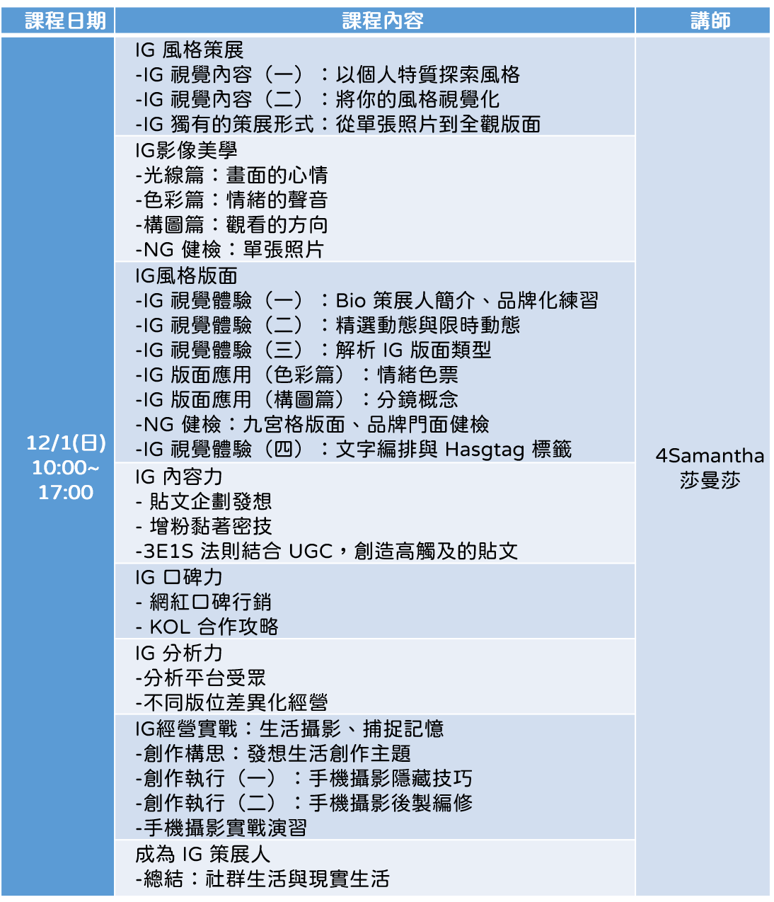 1131201課表